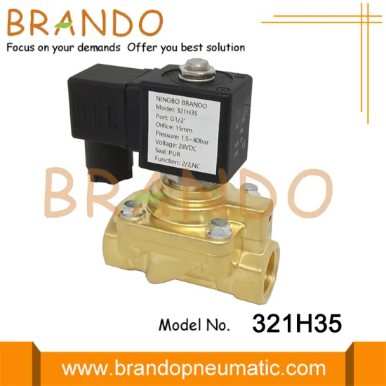 Parker Type 321H35 40Bar High Pressure Solenoid Valve 1/2''