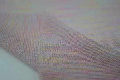 Nylon Metallic Colorful Mesh Fabric
