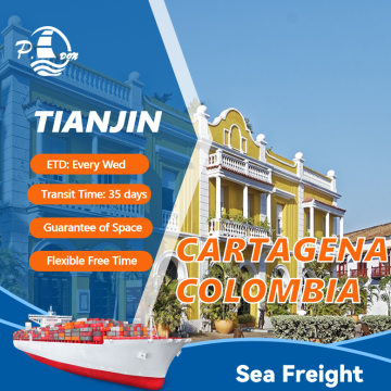 Shipping from Tianjin to Cartagena