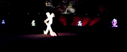 Customized Big Letter LED Light Fiber Optic Outdoor Decoration