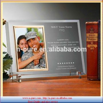 Beautiful fashion Glass Photo Frame