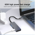 4-in-1 USB C Hub 어댑터/4K HDMI가있는 도크