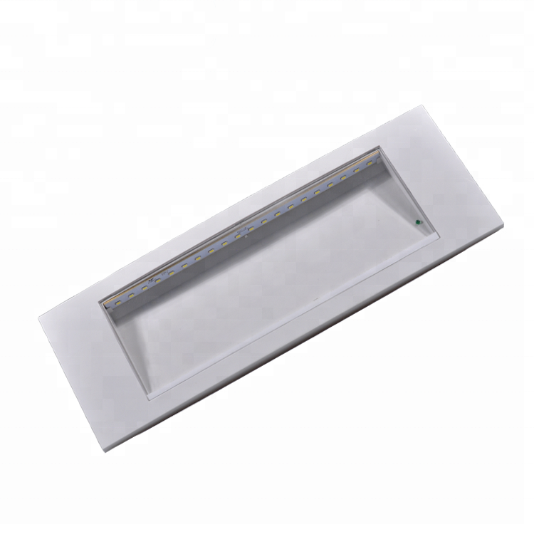 New slim type 3.8w recessed emergency light fixture