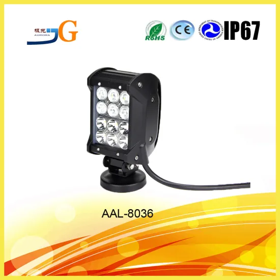 Square 4" 36w toyota angel eyes headlight,led mini roof car lights bar AAL-8036