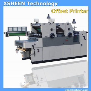 Machine offset printer two colors