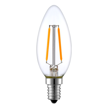 candle 2700k led filament E14