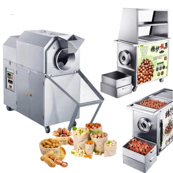 Rotary Drum Roasting Machines for Nuts and Seeds: Paprika, Soyabean, Coconut, Cashew, Tea Leaf, Sunflower, Copra