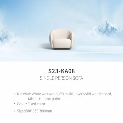 Fabric Lounge Armchair single sofa