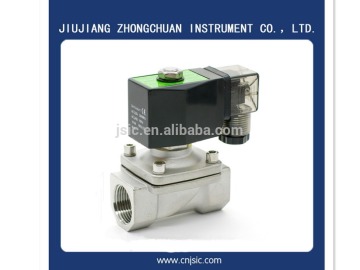 SS304 Low Pressure Normally Closed Solenoid Valve