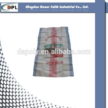 Hot selling pp woven bag for 25kg 50kg rice packing