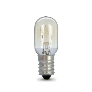 INC-MINI-E12: Clear ST19 ST26 T20 T25 15W 25W E12 Salt Lamp Compatible Incandescent Bulb for Microwave Oven, Refrigerator
