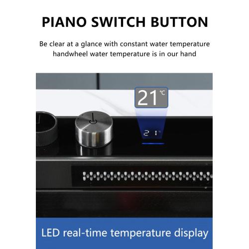 Artisan Crafted Waterfall Sink Piano Key Digital Display