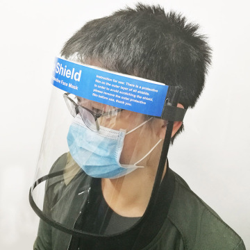 Clear Anti Droplet Full Safty Face Shield Mask