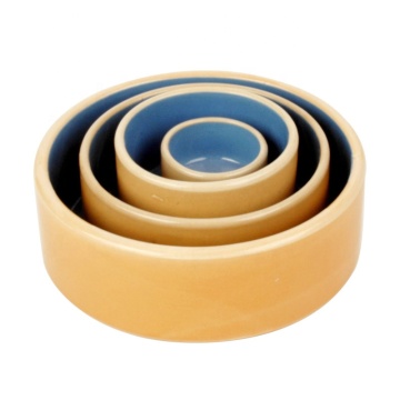 Custom Stoneware Ceramic Pet Bowl with Logo: Food and Water Bowl for Cats and Dogs