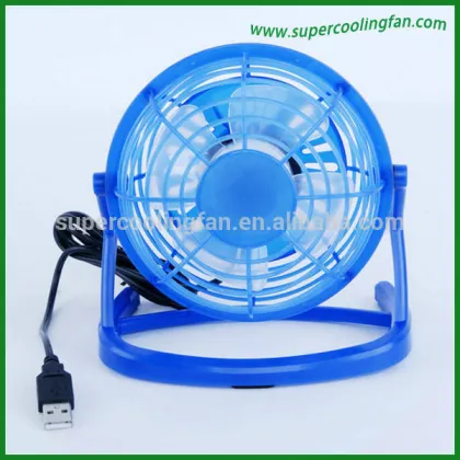 4"plastic portable mini usb cooling fan, usb desk fan, usb gift fan