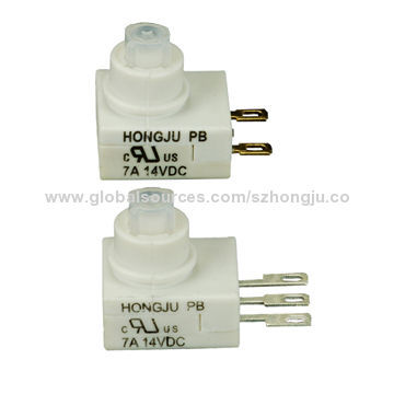 Pushbutton Switch, 3P ON (1-C)-ON(2-C)