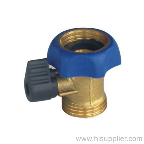 3/4'' Brass Straight Hose Shut-off With Knob 