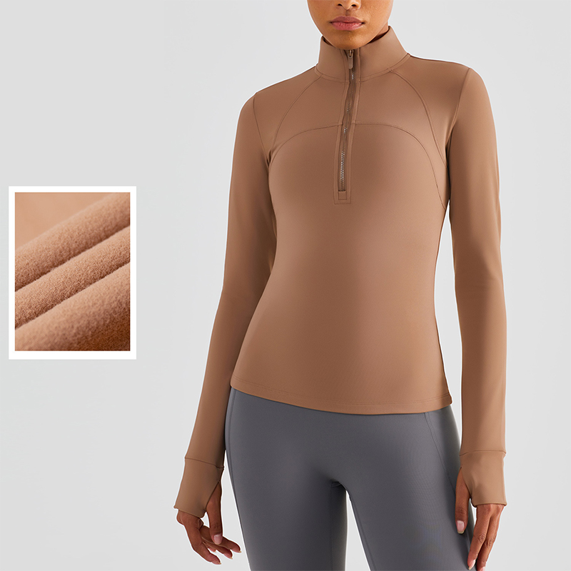 Winter Blush Horse Riding Base Layer Half ritssluiting