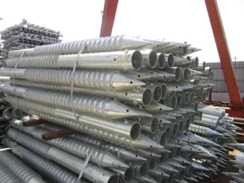 Ground Screw Anchor Ground Solar Mounting System