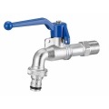 Low price cold water long neck quick opened single handle zinc water taps