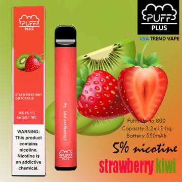 Puff Bar Plus 800 All Flavor List