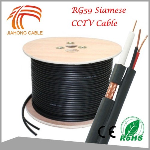 Rg59 2c Power Line Coaxial TV Cable CCS Conductor for CCTV