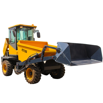 Effizienz FCY30S 4x4 Automatikgetriebe Mini -Dumper -LKW mit Lader