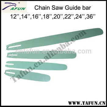 carving guide bar for gas chainsaw