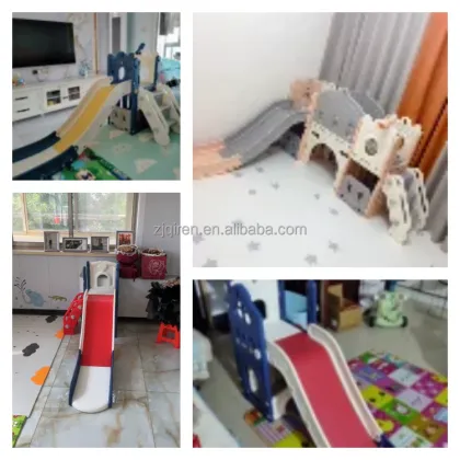 Baby Indoor Slide and Swing Set - Plastic Swings & Slides for Play