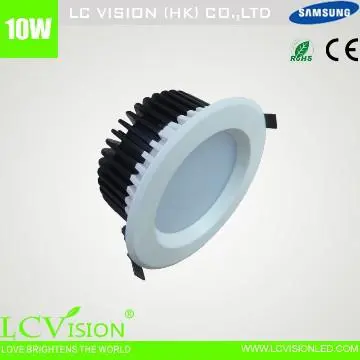 LED Lighting / 10W Samsung LED Down light / Fixed / 960lm