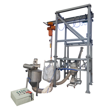 Industrial Dust-Free Big Bag Unloading and Loading System for Cement and Bulk Materials Handling