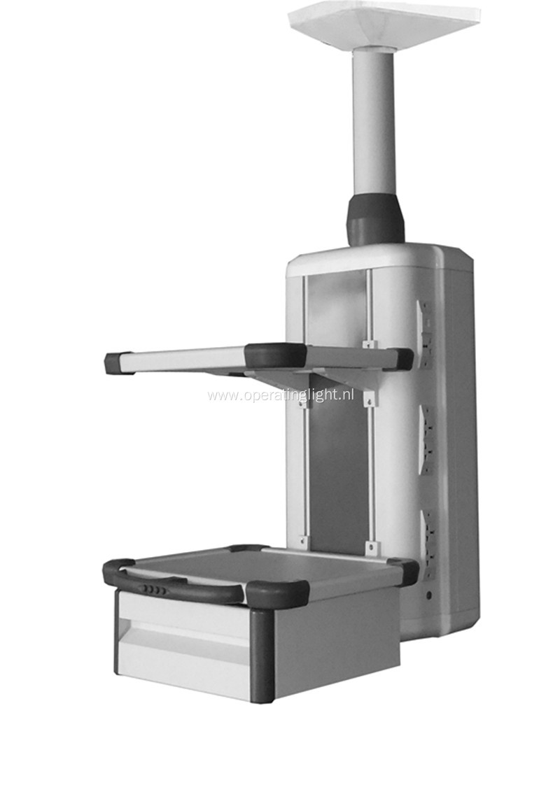 Multifunction manual medical column