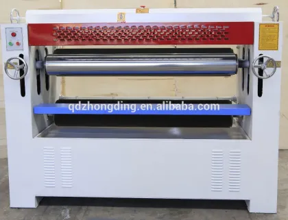 Double surface glue spreading machine woodworking machine