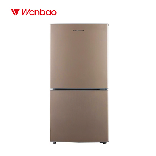 99L mini double temperature double door refrigerator