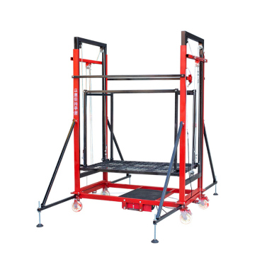 Remote Control Automatic Electric Ladder Elevator Scaffolding for Construction and Decoration