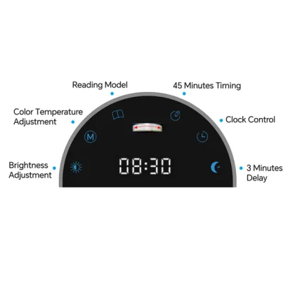 LED Desk Lamps Touch Control Table Lamps Home Office Adjustable Reading Lamps