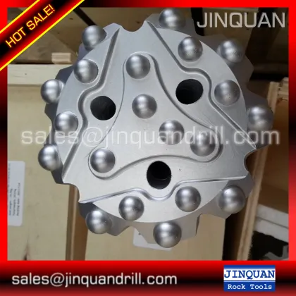 Jinquan rock drilling rock bits,GT60 115mm thread button bits for mining