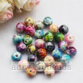 Mixed solid colors striped imitation Polymer Clay loose acrylic Beads