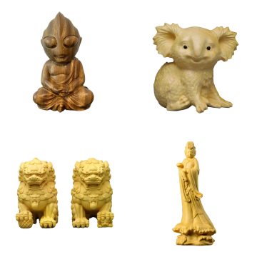 Custom Handmade Wood Sculpture with ISO9001 & IATF Quality Control