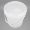 Industrial use plastic bucket with spout cap