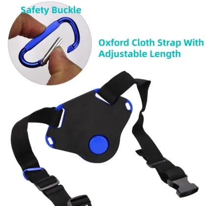 Adjustable Fishing Waist Belt with Rod Holder