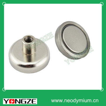 164KGS Pull M10 Neodymium Shallow Pot Magnet