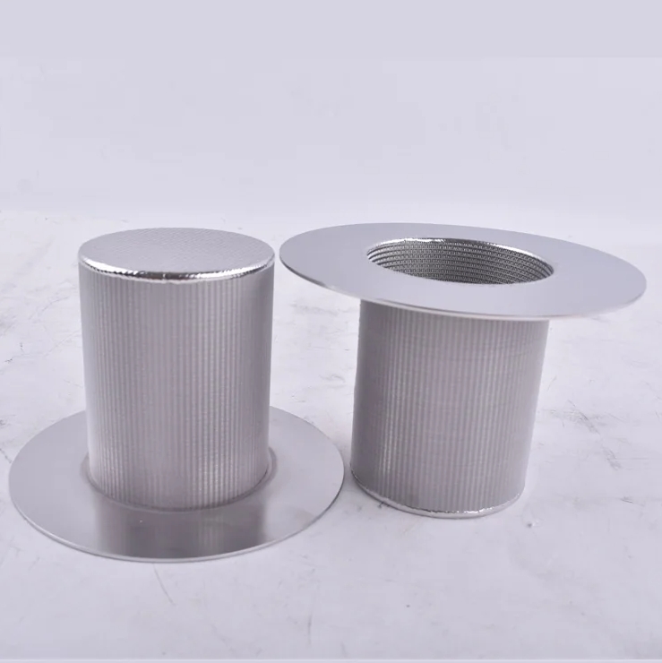 Cabeça de filtro sinterizada de metal para equipamento de secagem