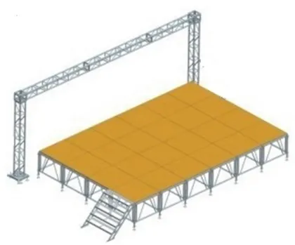 Aluminum Truss Lighting and Stage Systems
