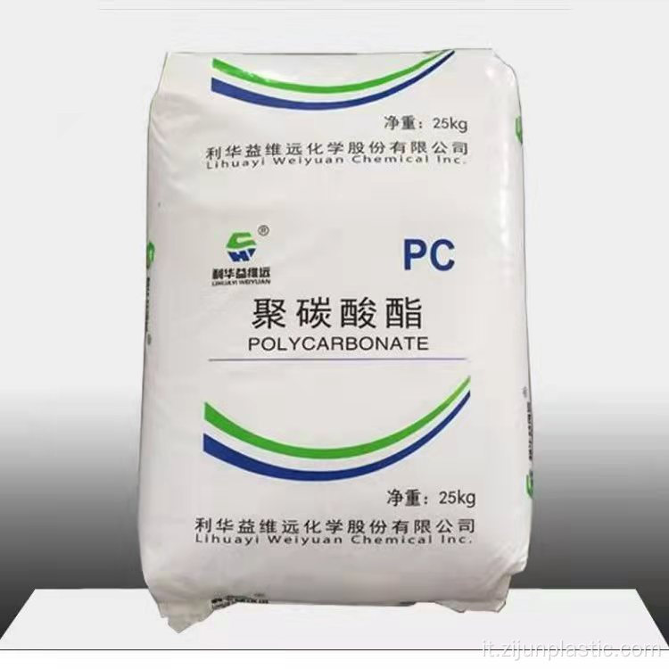 Pellet di plastica trasparente PC Lihuayi