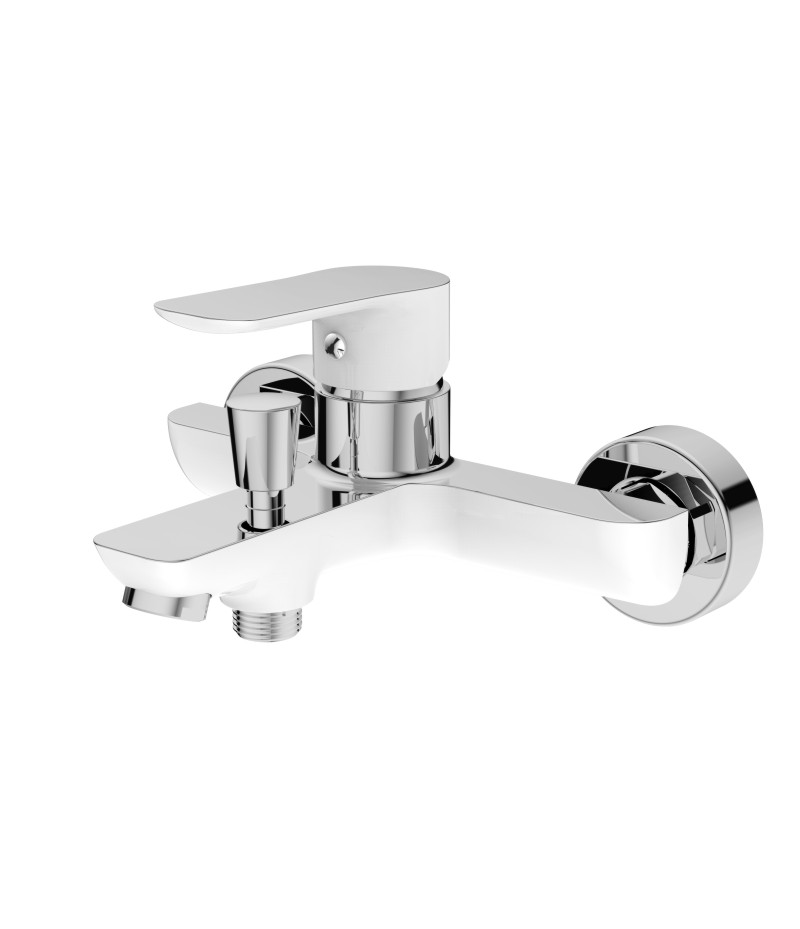 SINGLE LEVER BATH-SHOWER MIXER BRASS CHROME faucet