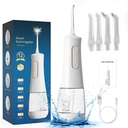 Cordless Dental Water Flosser for Oral Irrigation