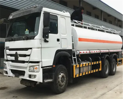 Oil Water Tank Truck in Saudi Arabia