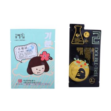 medical use fical cosmetic face mask packaging pouch