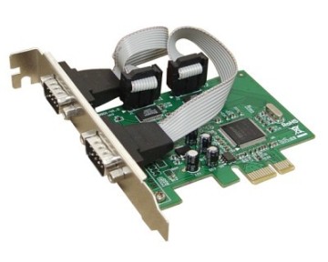 PCI Express (PCI-E) 2-Port Serial Controller Card (FLS-PCIE-2S)